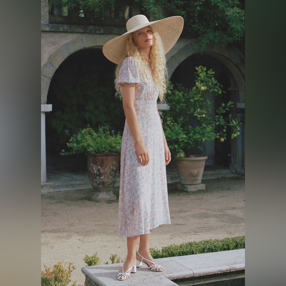 Faithfull the Brand Beline Floral Print Dress - Picture 6 of 16
